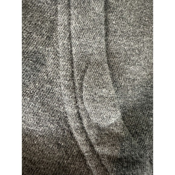 New York Times Mens Medium Grey Full Zip Up Hoodie Hooded Sweatshirt - Picture 6 of 7